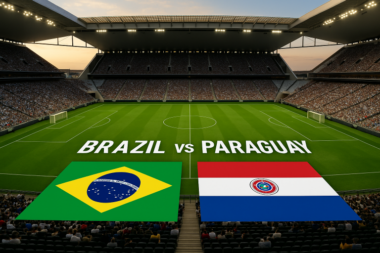 Brasil vence o Paraguai com gol de Vini Jr e garante classificação para a Copa do Mundo sob comando de Ancelotti