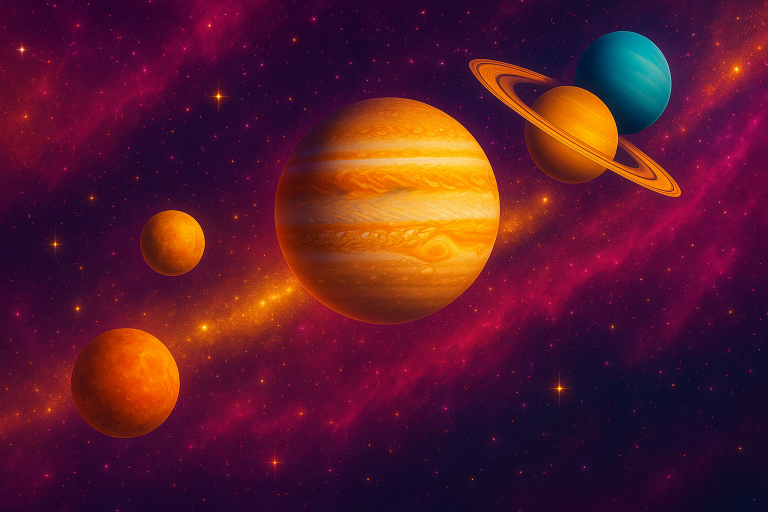 Interferências planetárias julho 2025: signos em alerta com energia explosiva! ﻿