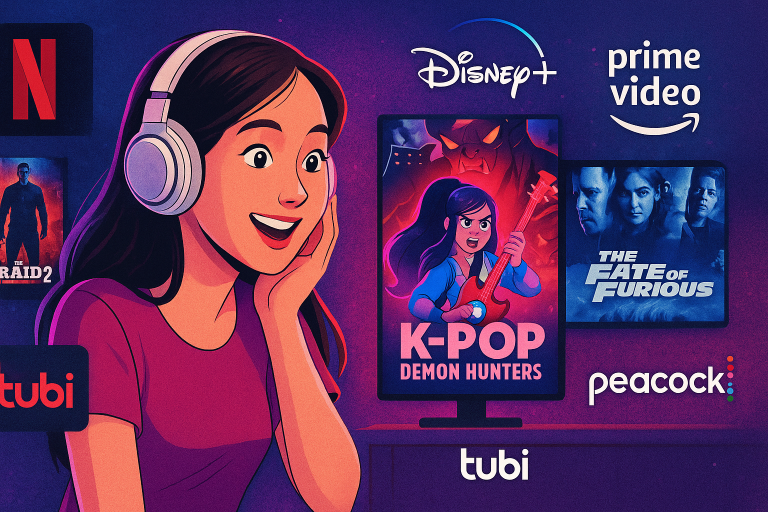 Top 10 filmes mais assistidos nos streamings