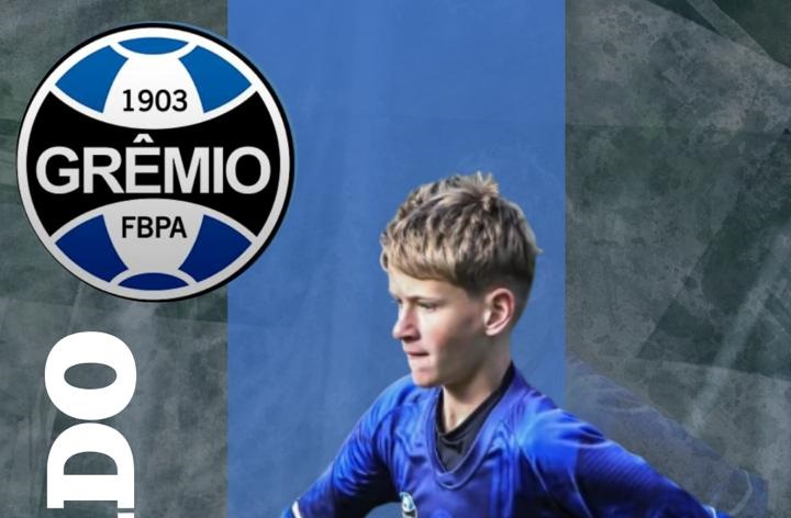 João Victor Klann, aprovado no Grêmio