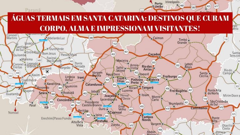 Águas termais em Santa Catarina: destinos que curam corpo, alma e impressionam visitantes!
