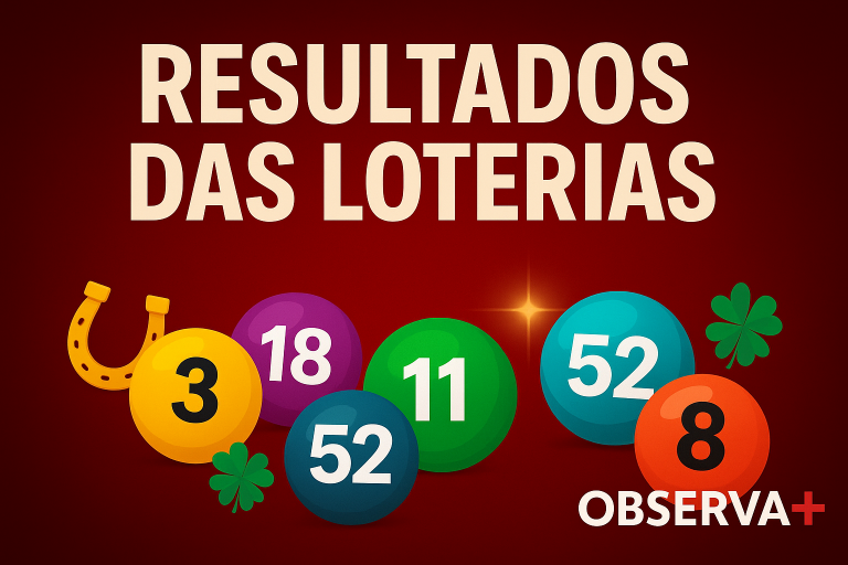 Resultados das Loterias da Caixa 18 de junho de 2025