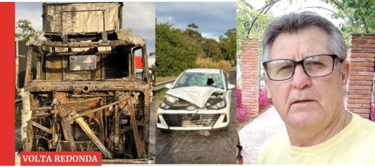 Caminhoneiro jaraguaense morre em acidente no Rio de Janeiro
