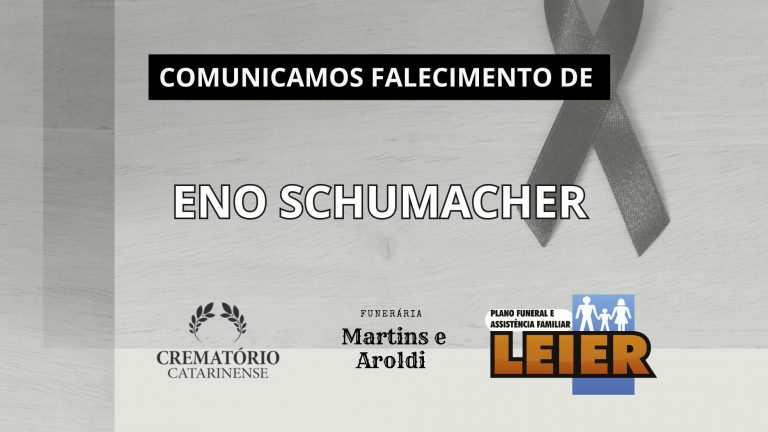 Plano Leier informa o falecimento de Eno Schumacher
