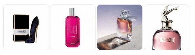 Perfumes doces mais vendidos