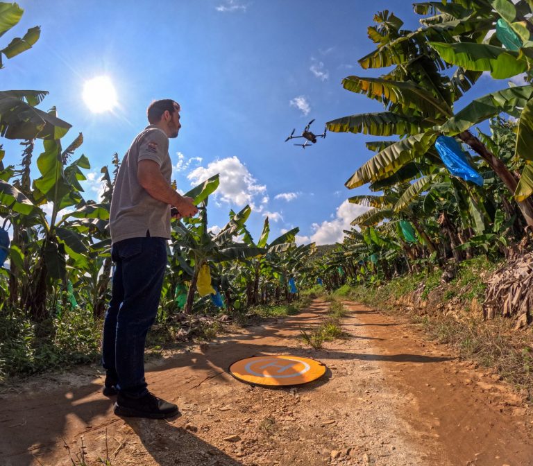 drones banana