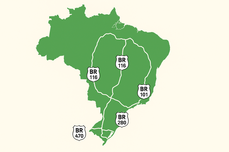 Principais BRs do Brasil