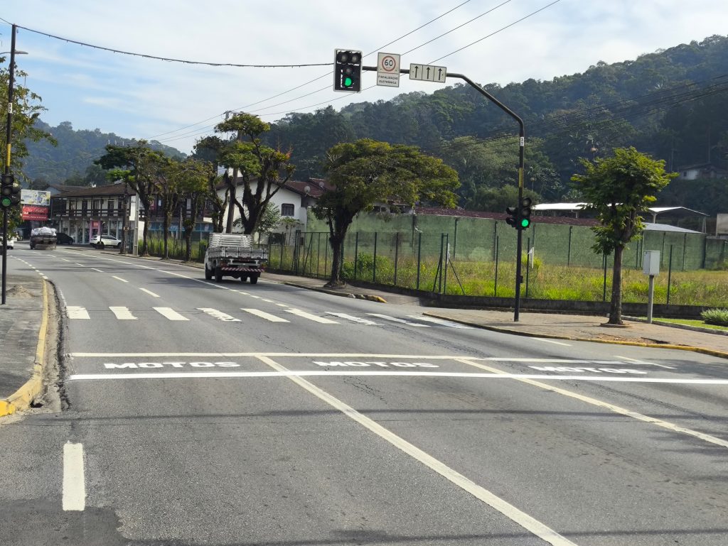 Vereadora Natália conquista bolsões exclusivos para motos em Jaraguá do Sul