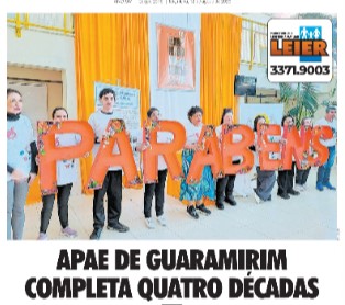 Edição 2516 do Jornal do Vale do Itapocu já está disponível – Terça-feira, 12 de agosto de 2025