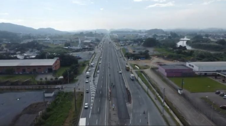 Obra na BR-280 entra em nova fase: como ficam o tráfego e os prazos de entrega