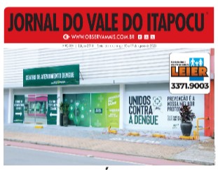 Jornal do Vale do Itapocu – Edição 2518 | 15 a 17 de agosto de 2025