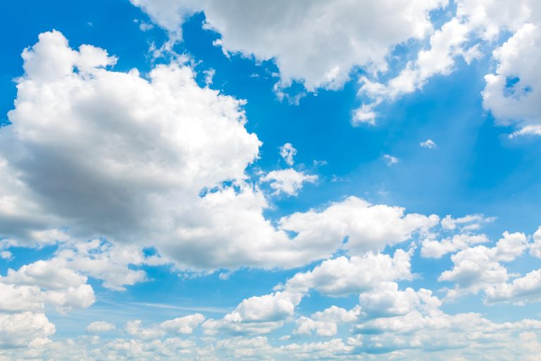 céu nuvens