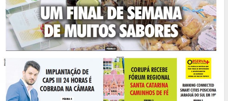 Edição 2527 do Jornal do Vale do Itapocu
