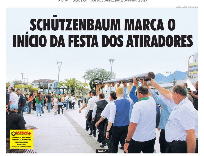 Edição 2536 | Sexta-feira a domingo, 26 a 28 de setembro de 2025