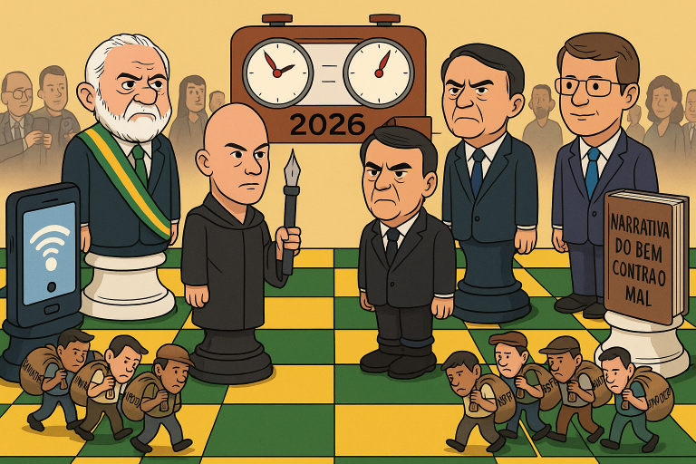 O Brasil em Xeque: a Partida que Antecede 2026