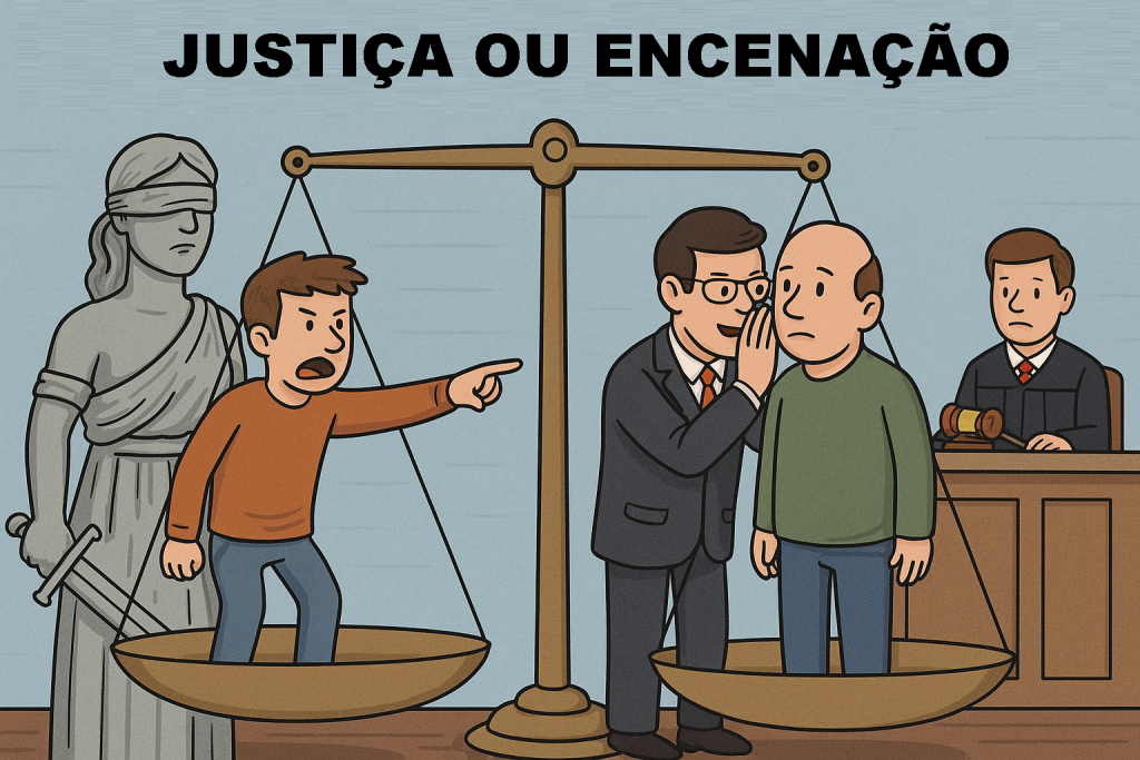 Justiça ou Encenação? No Brasil, Vale Quem Conta a Melhor História