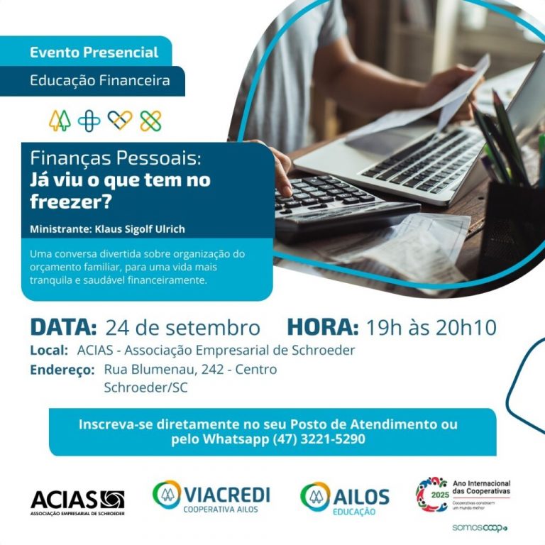 palestra educação financeira